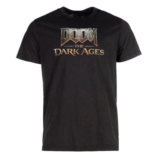 Doom The Dark Ages T-Shirt Logo Washed Out Größe L - Versand: 5-7 Tage nach Bestellung