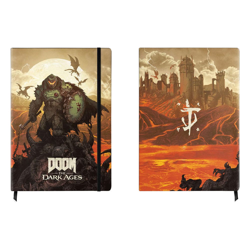 Doom The Dark Ages Notizbuch A5 Keyart  - Versand: 5-7 Tage nach Bestellung
