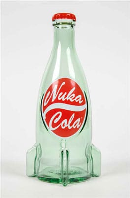 Fallout Bottle Series Replik Glass Bottle Nuka Cola Clear  - Preorder - ETA: 01.10.2025