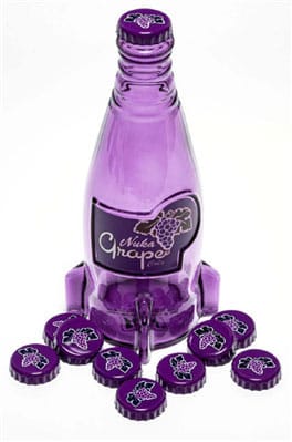 Fallout Bottle Series Replik Glass Bottle & Cap Nuka Cola Grape  - Versand: 5-7 Tage nach Bestellung