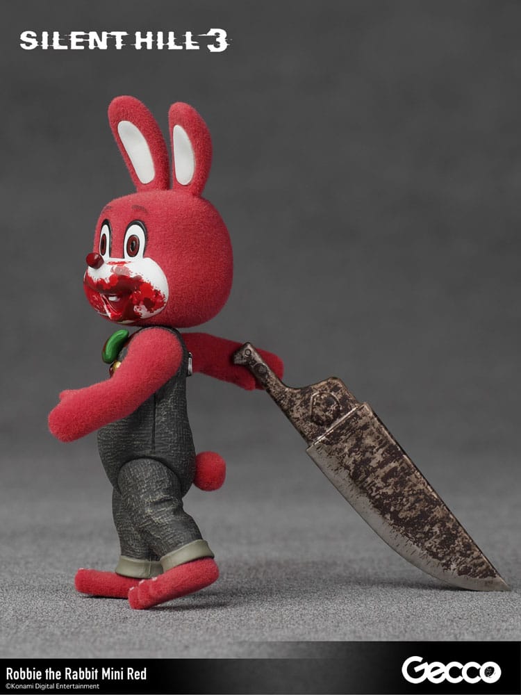 Silent Hill 3 Mini Actionfigur Robbie the Rabbit Mini Red Version 10 cm   - Versand: 7 Tage nach Bestellung