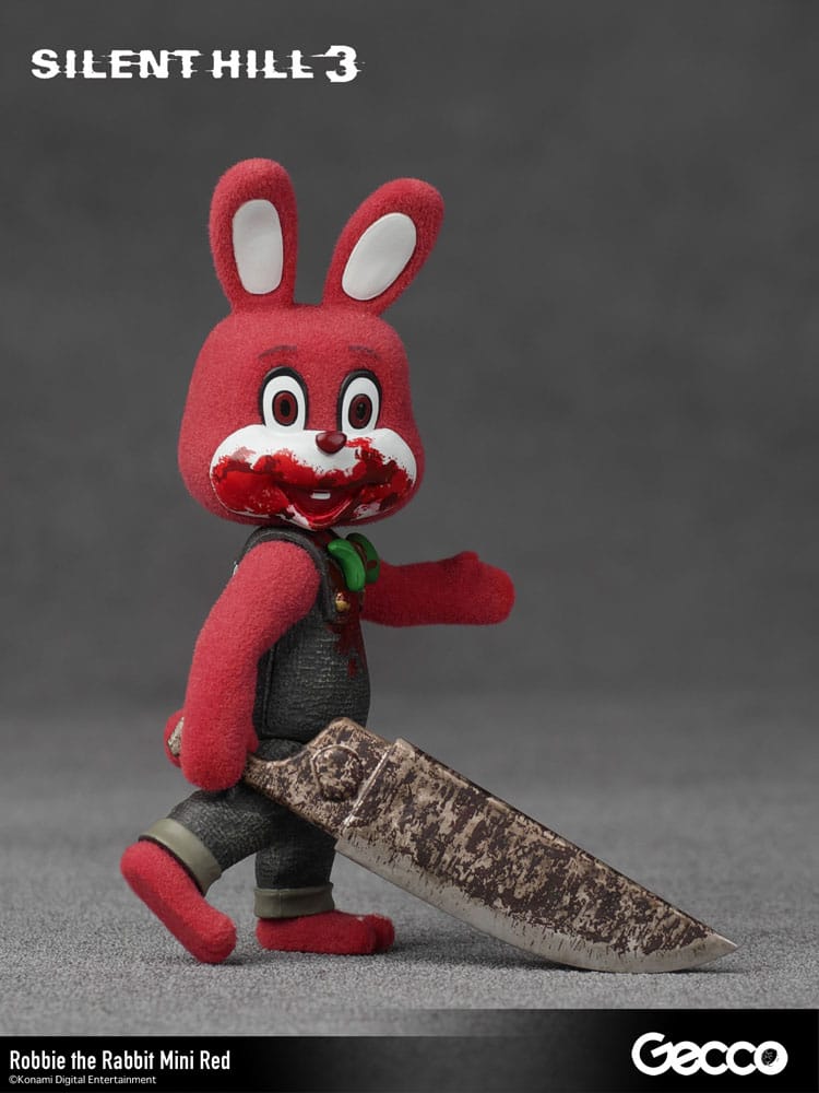 Silent Hill 3 Mini Actionfigur Robbie the Rabbit Mini Red Version 10 cm   - Versand: 7 Tage nach Bestellung