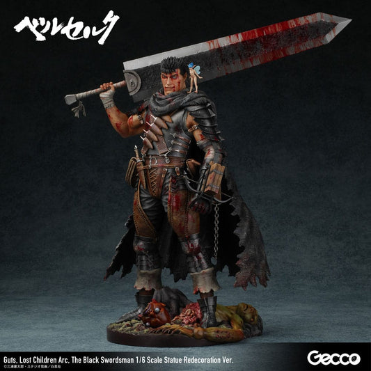 Berserk Statue 1/6 Guts Lost Children Arc The Black Swordsman Redecoration Ver. 38 cm  - Versand: 7 Tage nach Bestellung