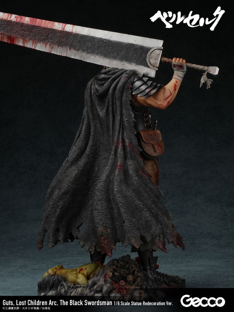 Berserk Statue 1/6 Guts Lost Children Arc The Black Swordsman Redecoration Ver. 38 cm  - Versand: 7 Tage nach Bestellung