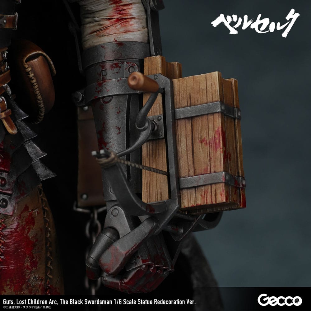 Berserk Statue 1/6 Guts Lost Children Arc The Black Swordsman Redecoration Ver. 38 cm  - Versand: 7 Tage nach Bestellung