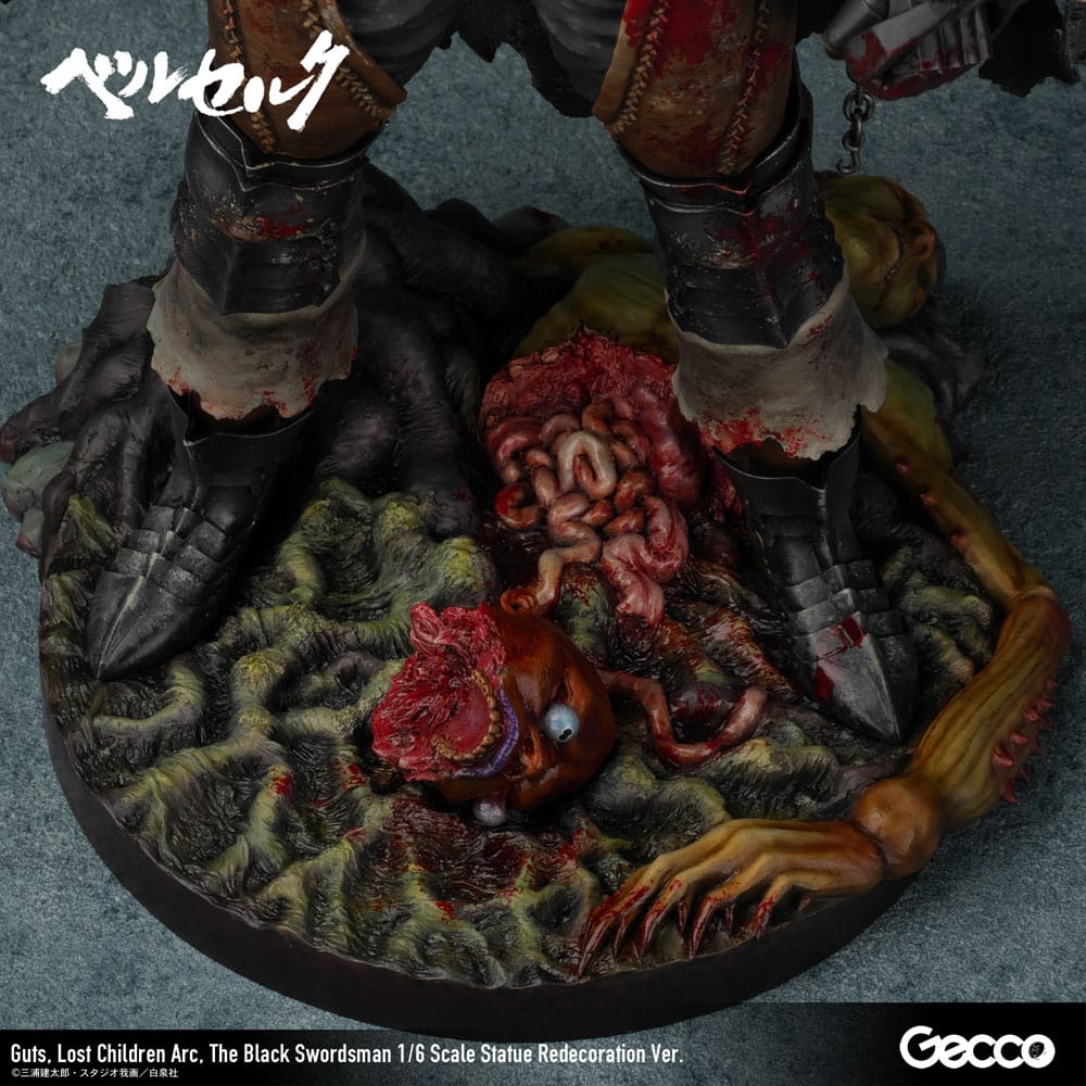 Berserk Statue 1/6 Guts Lost Children Arc The Black Swordsman Redecoration Ver. 38 cm  - Versand: 7 Tage nach Bestellung