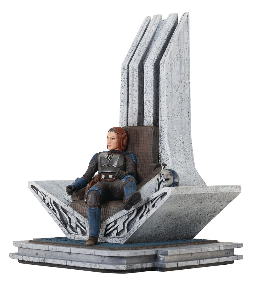 Star Wars: The Mandalorian Premier Collection Statue 1/7 Bo-Katan Kryze on Throne 35 cm - Preorder - ETA: Ende 12.2024