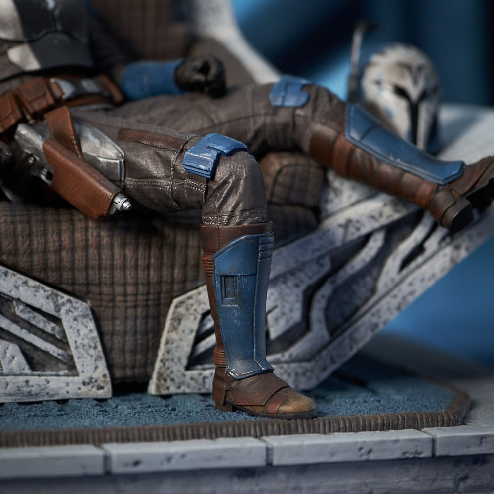 Star Wars: The Mandalorian Premier Collection Statue 1/7 Bo-Katan Kryze on Throne 35 cm - Preorder - ETA: Ende 12.2024