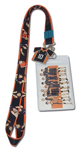 Haikyu!! Schlüsselband Team - Versand: 7 Tage nach Bestellung