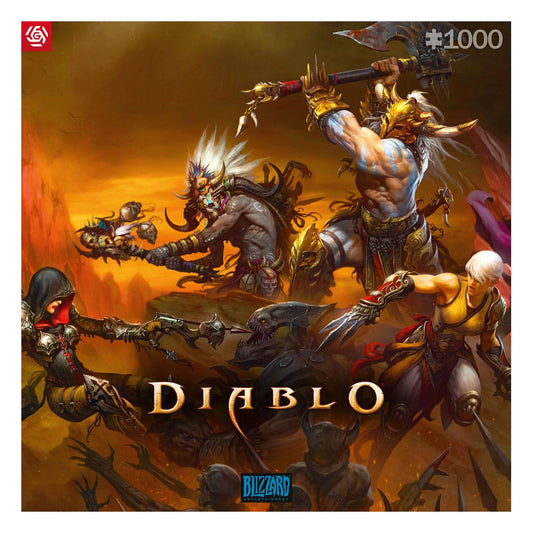 Diablo Gaming Puzzle Heroes Battle (1000 Teile)                       - Versand: 5-7 Tage nach Bestellung