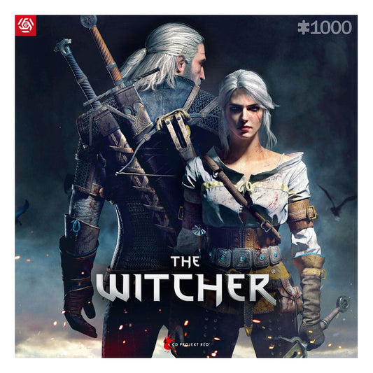 The Witcher Gaming Puzzle Geralt & Ciri (1000 Teile)                         - Versand: 5-7 Tage nach Bestellung