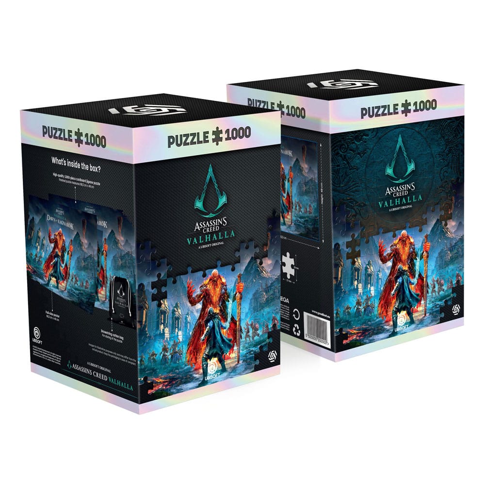 Assassin's Creed Valhalla Premium Puzzle Dawn of Ragnarok (1000 Teile)                 - Versand: 5-7 Tage nach Bestellung
