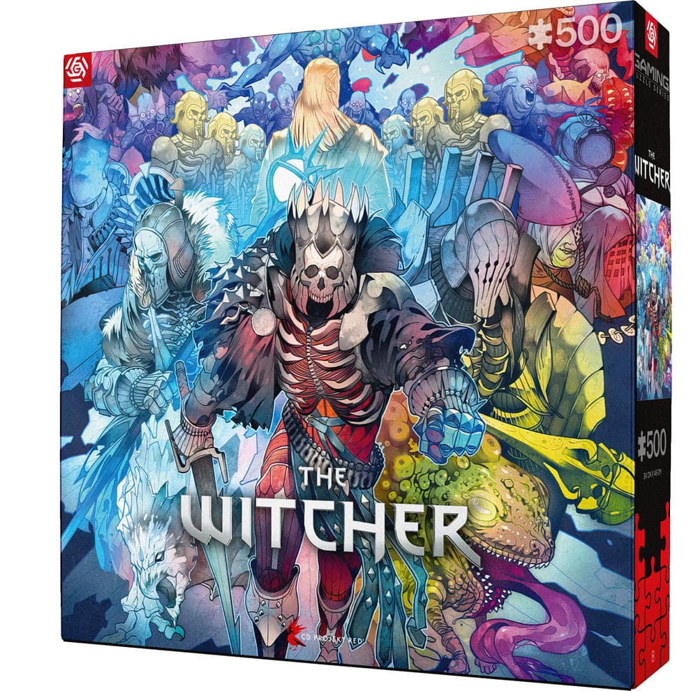 The Witcher Gaming Puzzle Monster Faction (500 Teile)                          - Versand: 5-7 Tage nach Bestellung