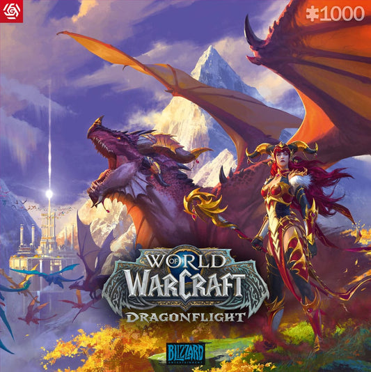 World of Warcraft Gaming Puzzle Dragonflight Alexstrasza (1000 Teile)                              - Versand: 5-7 Tage nach Bestellung