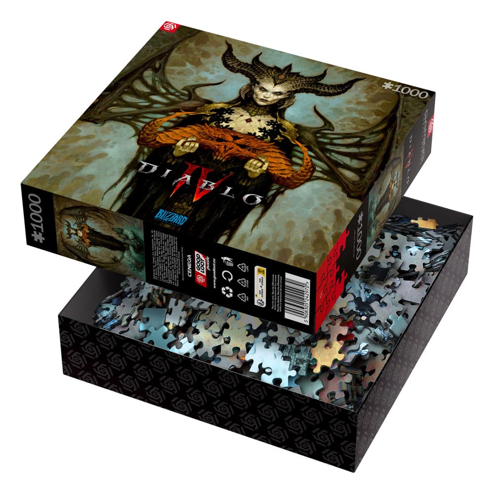 Diablo IV Gaming Puzzle Lilith (1000 Teile)                       - Versand: 5-7 Tage nach Bestellung