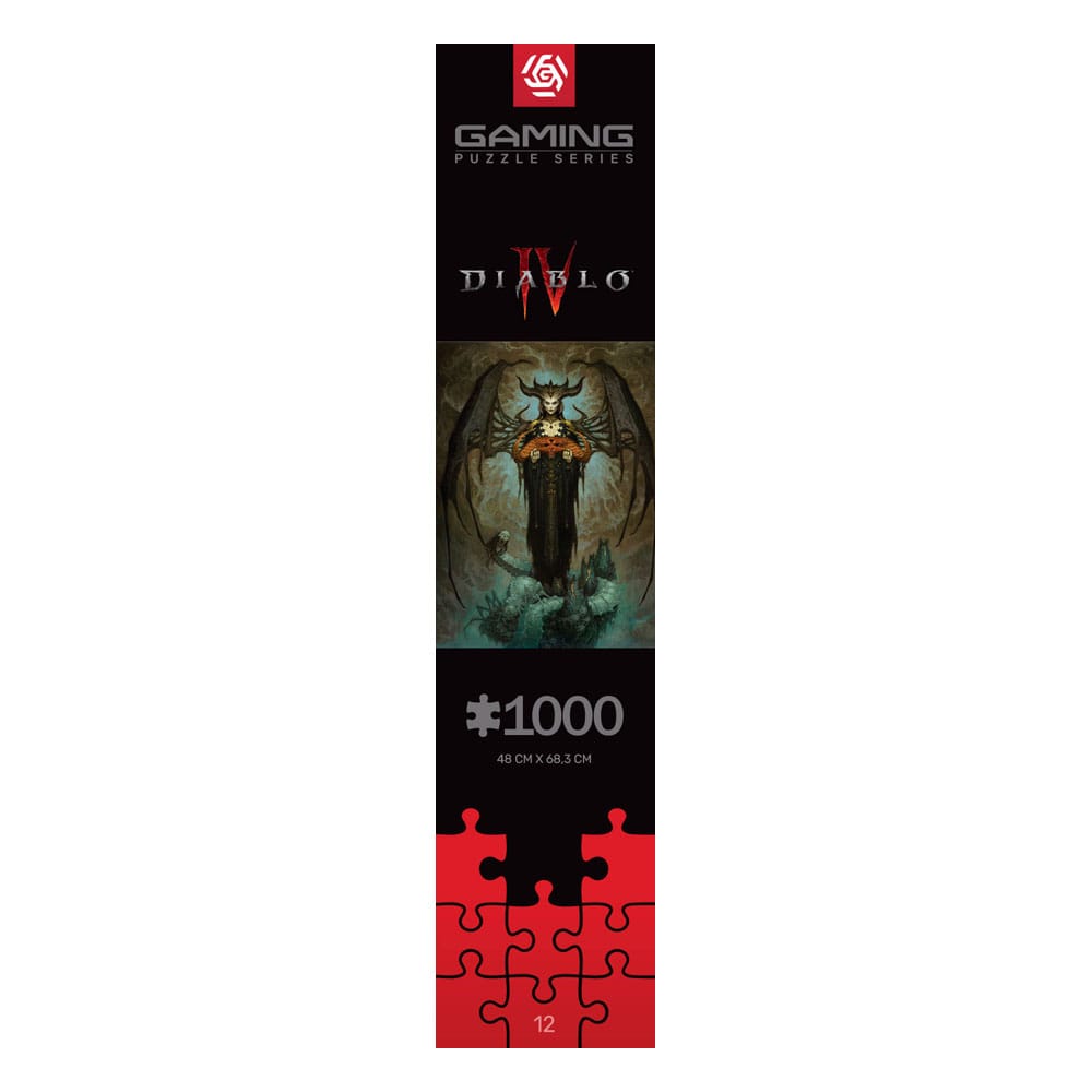 Diablo IV Gaming Puzzle Lilith (1000 Teile)                       - Versand: 5-7 Tage nach Bestellung