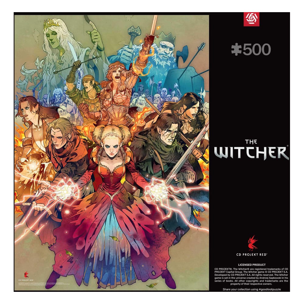 The Witcher Gaming Puzzle Scoia'tael (500 Teile)                          - Preorder - ETA: 16.12.2025