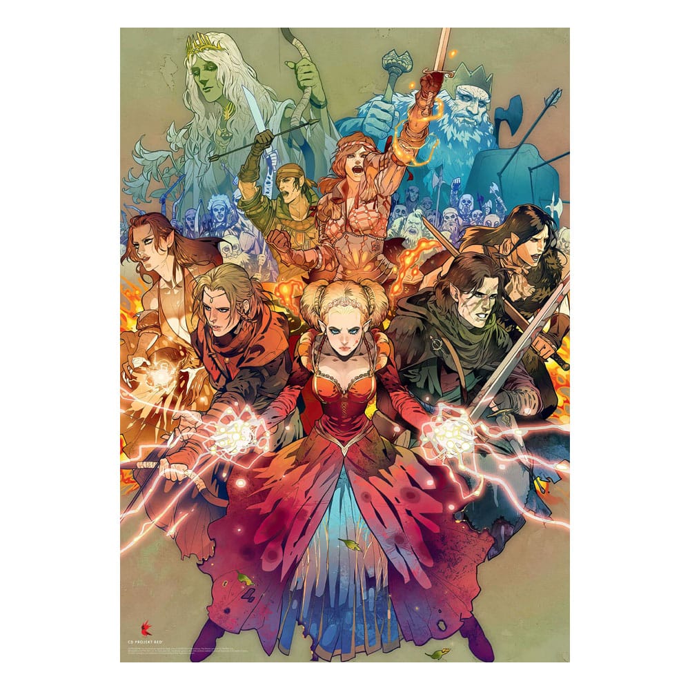 The Witcher Gaming Puzzle Scoia'tael (500 Teile)                          - Preorder - ETA: 16.12.2025