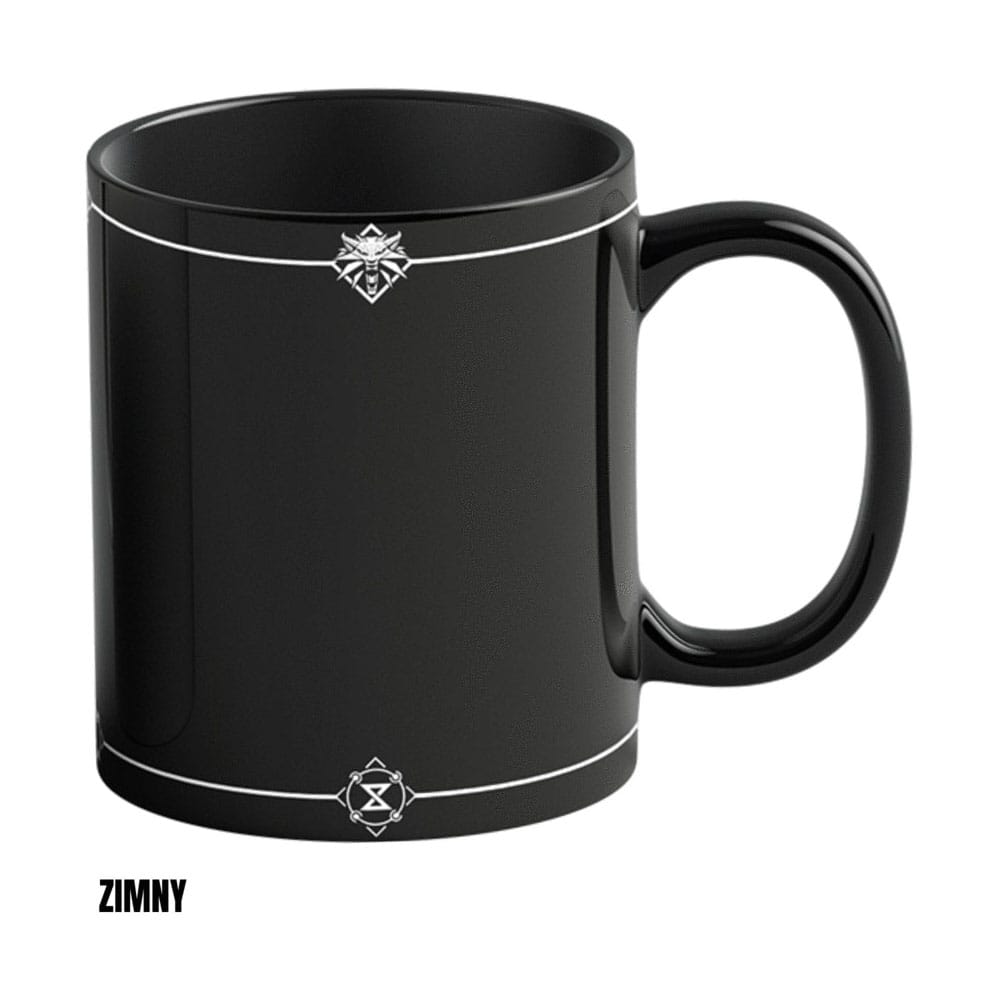 The Witcher III: Wild Hunt Tasse mit Thermoeffekt Geralt & Ciri 480 ml - Versand: 5-7 Tage nach Bestellung