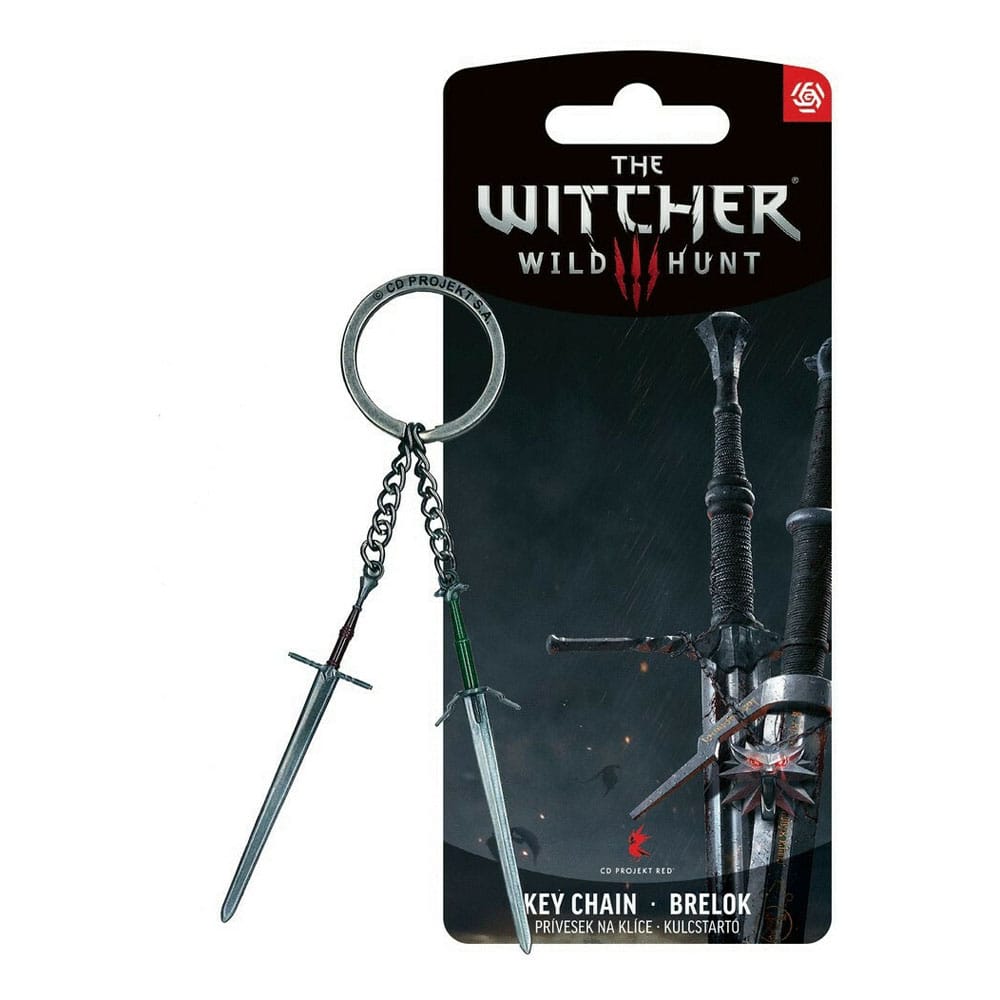 The Witcher III: Wild Hunt Schlüsselanhänger Geralt Two Swords - Preorder - ETA: 16.12.2025