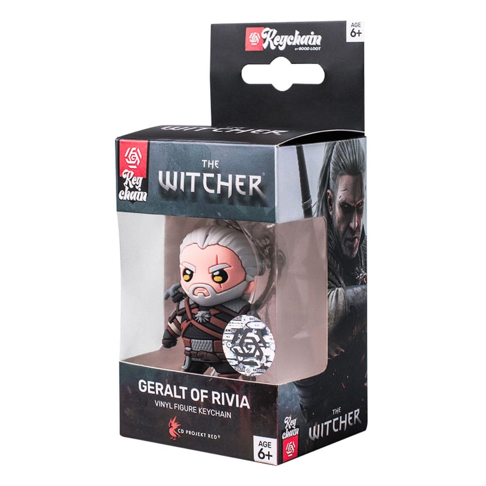 The Witcher III: Wild Hunt Vinyl Schlüsselanhänger Geralt of Rivia - Preorder - ETA: 16.12.2025