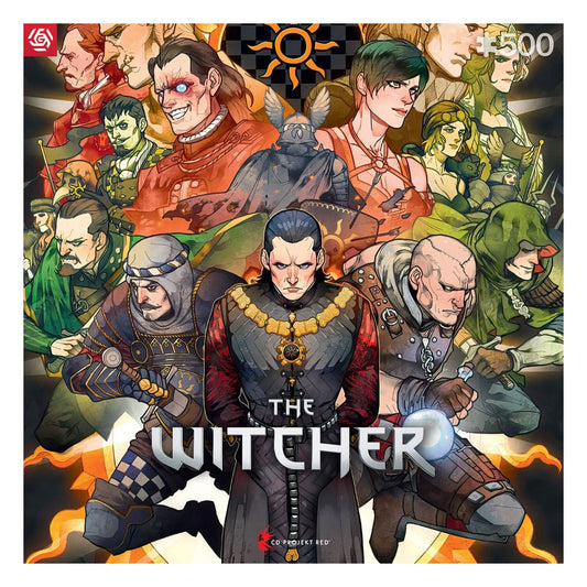 The Witcher Gaming Puzzle Nilfgaard (500 Teile)                           - Versand: 5-7 Tage nach Bestellung
