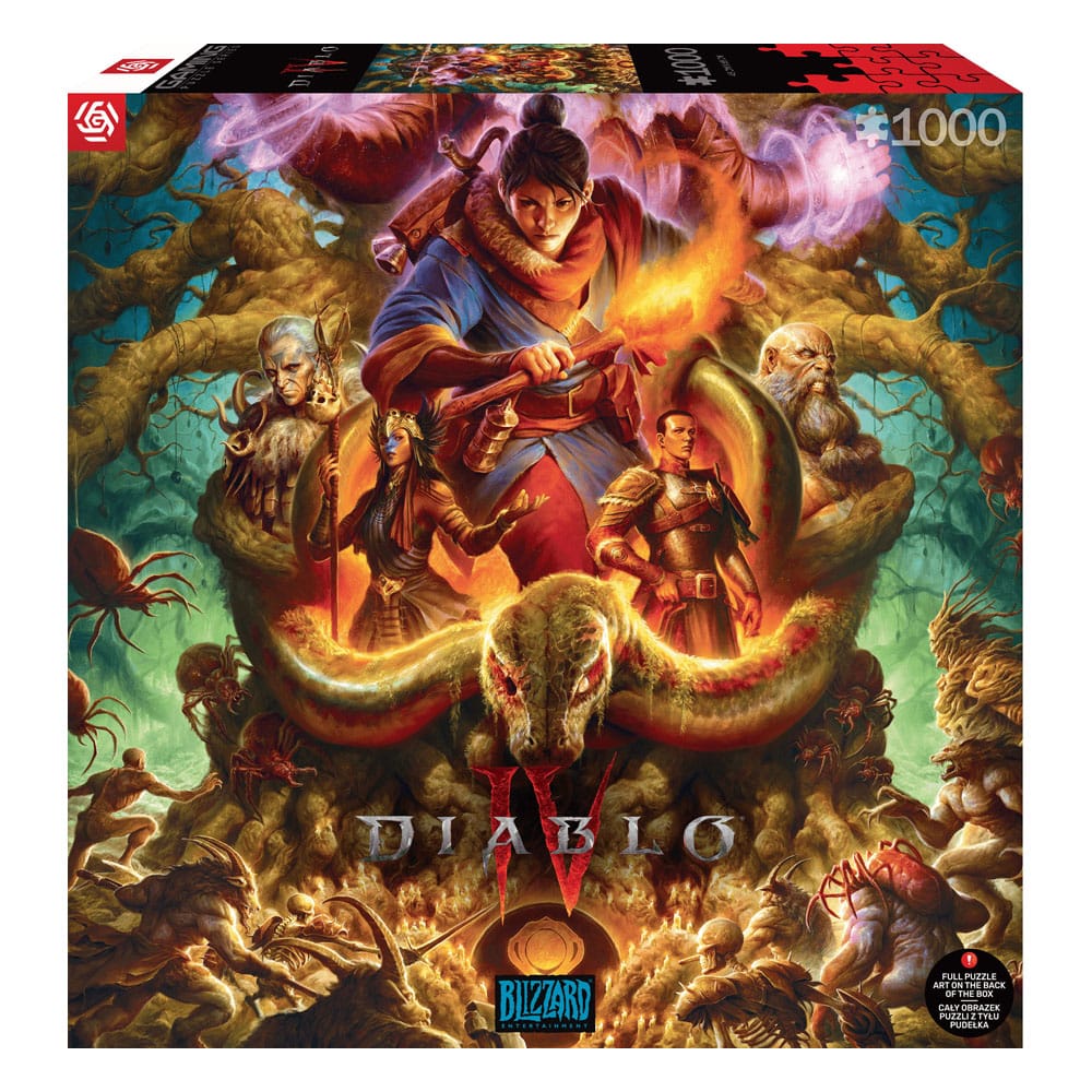 Diablo IV Gaming Puzzle Horadrim (1000 Teile)                       - Versand: 5-7 Tage nach Bestellung