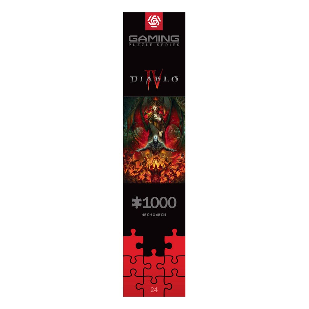 Diablo IV Gaming Puzzle Lilith Composition (1000 Teile)                        - Versand: 5-7 Tage nach Bestellung