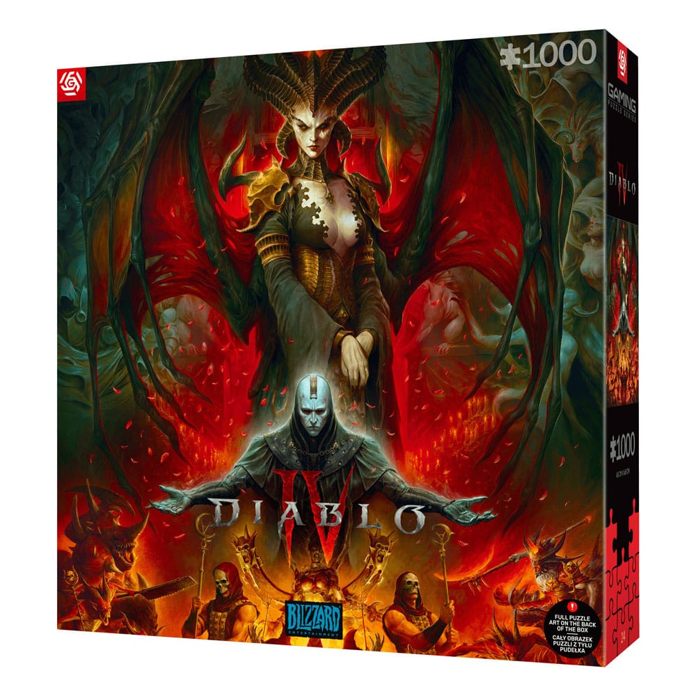 Diablo IV Gaming Puzzle Lilith Composition (1000 Teile)                        - Versand: 5-7 Tage nach Bestellung