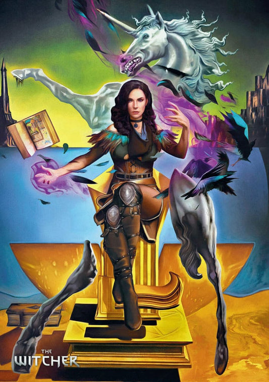 The Witcher III: Wild Hunt Game Art Chronicles Puzzle Yennefer inspired by Salvador Dali  (1000 Teile)                          - Versand: 5-7 Tage nach Bestellung
