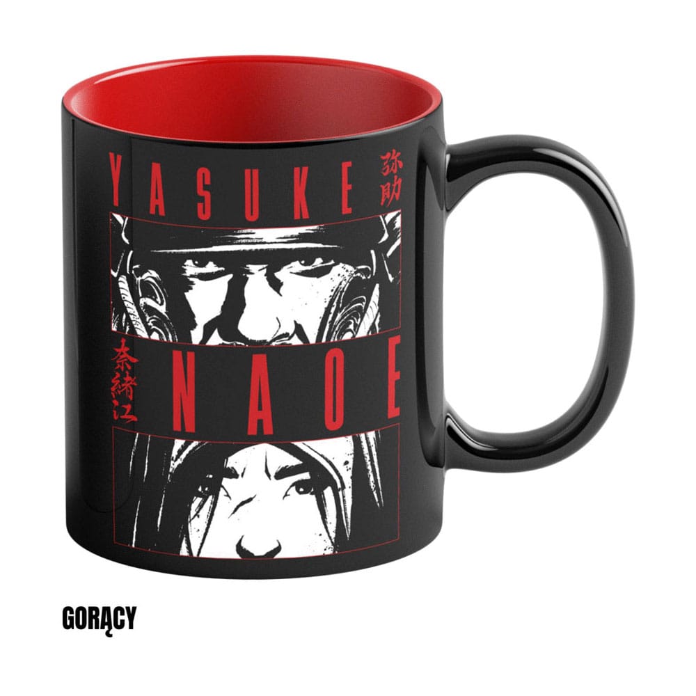 Assassin's Creed Shadows Tasse mit Thermoeffekt Naoe & Yasuke 450 ml - Versand: 5-7 Tage nach Bestellung