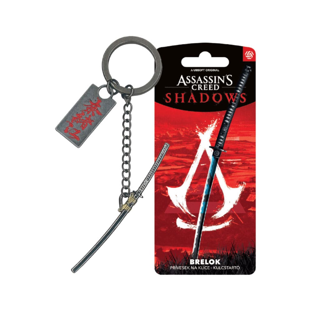 Assassin's Creed: Shadows Schlüsselanhänger Naoe Katana - Versand: 5-7 Tage nach Bestellung