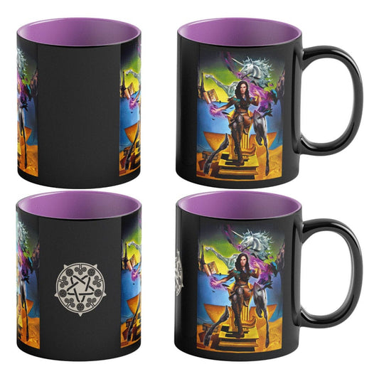 The Witcher III: Wild Hunt Game Art Chronicles Tasse mit Thermoeffekt Yennefer inspired by Salvador Dali 450 ml  - Versand: 5-7 Tage nach Bestellung