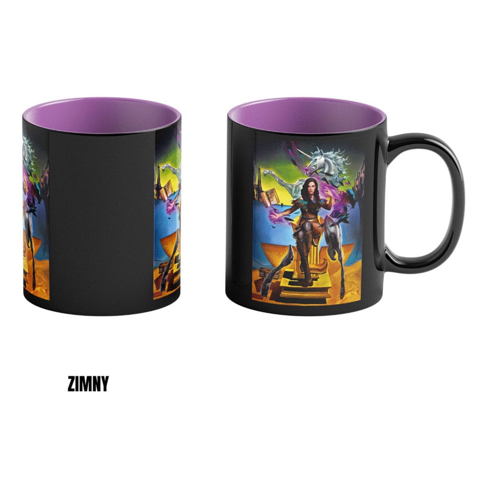 The Witcher III: Wild Hunt Game Art Chronicles Tasse mit Thermoeffekt Yennefer inspired by Salvador Dali 450 ml  - Versand: 5-7 Tage nach Bestellung