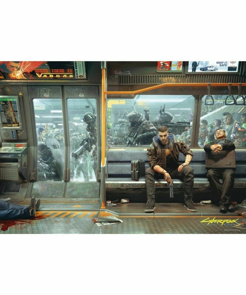 Cyberpunk 2077 Puzzle Metro (1000 Teile) - Preorder - ETA: 25.11.2026