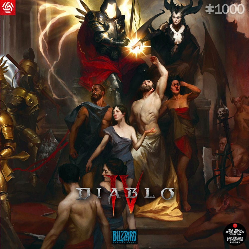 Diabo IV Puzzle Birth of Nephalem (1000 Teile)                                 - Versand: 5-7 Tage nach Bestellung