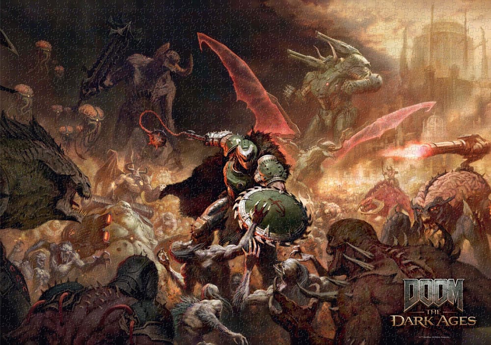 Doom The Dark Ages Puzzle Slayer's Rag (1000 Teile)                                 - Versand: 5-7 Tage nach Bestellung