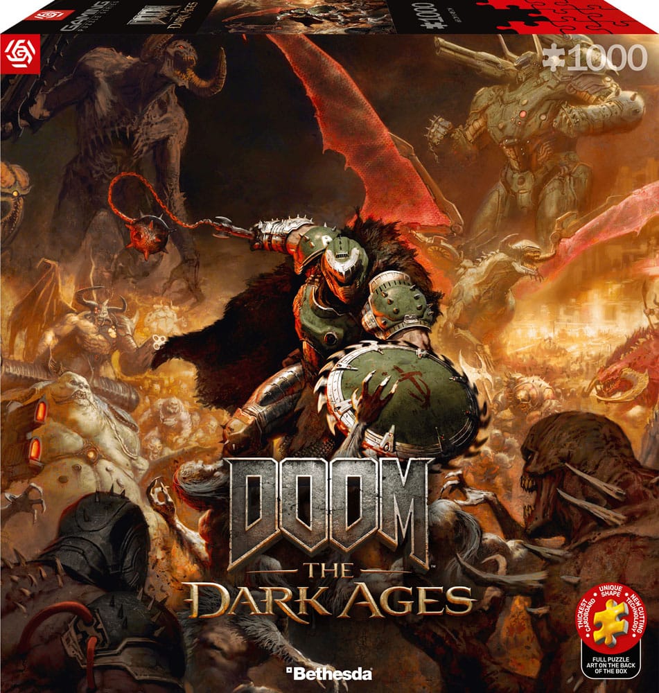 Doom The Dark Ages Puzzle Slayer's Rag (1000 Teile)                                 - Versand: 5-7 Tage nach Bestellung