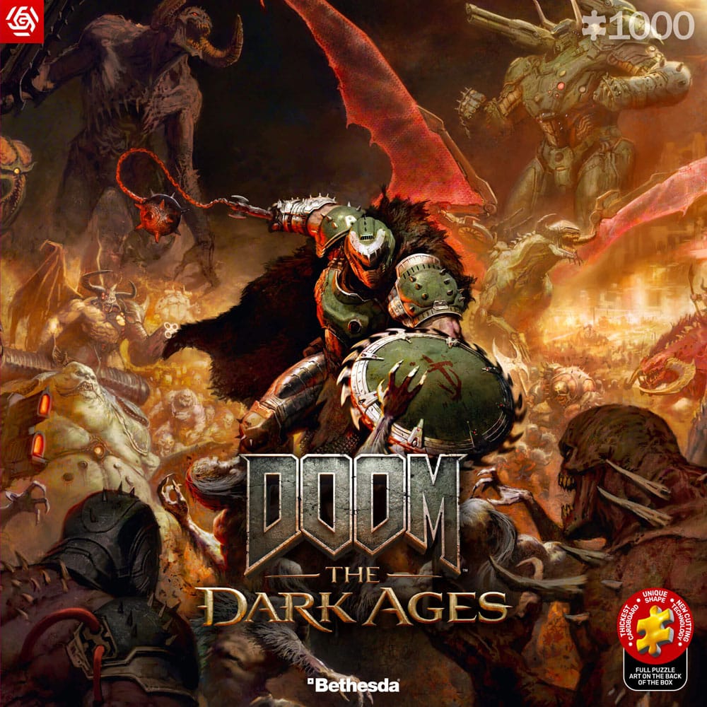 Doom The Dark Ages Puzzle Slayer's Rag (1000 Teile)                                 - Versand: 5-7 Tage nach Bestellung