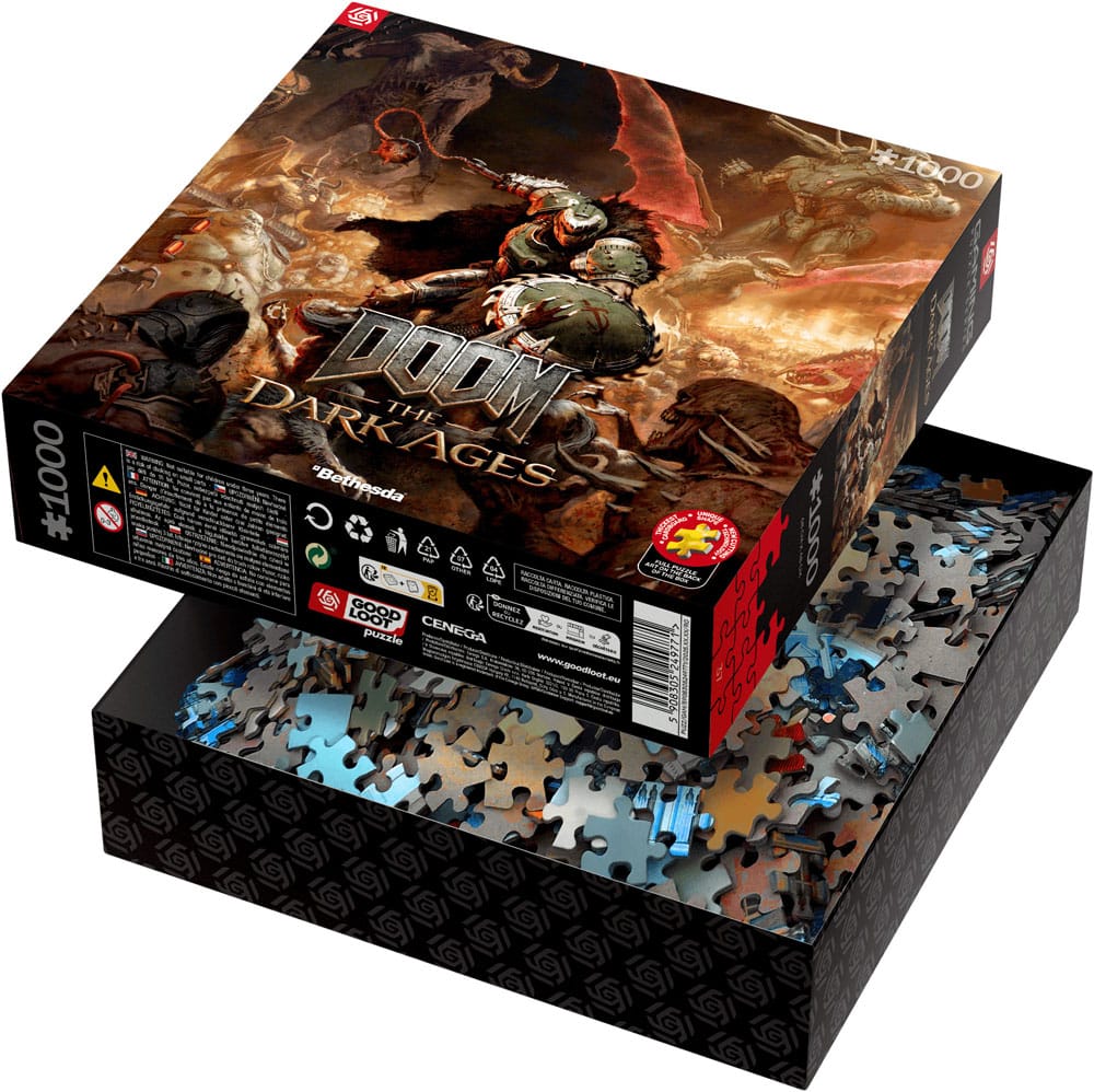 Doom The Dark Ages Puzzle Slayer's Rag (1000 Teile)                                 - Versand: 5-7 Tage nach Bestellung
