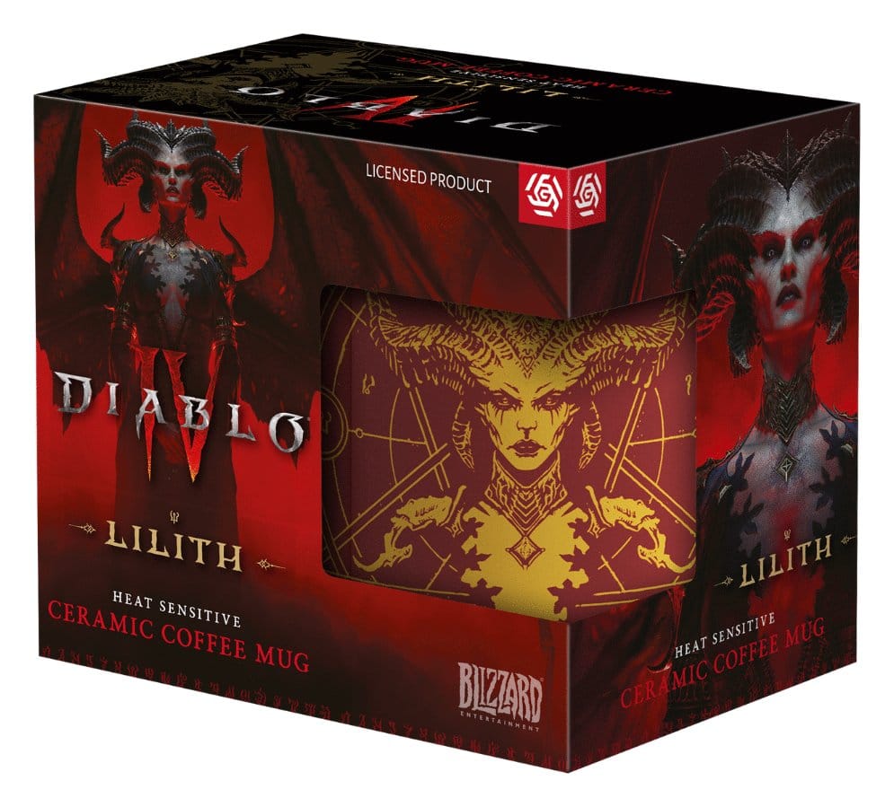 Diablo IV Tasse mit Thermoeffekt Lilith's Blood - Preorder - ETA: 25.11.2026