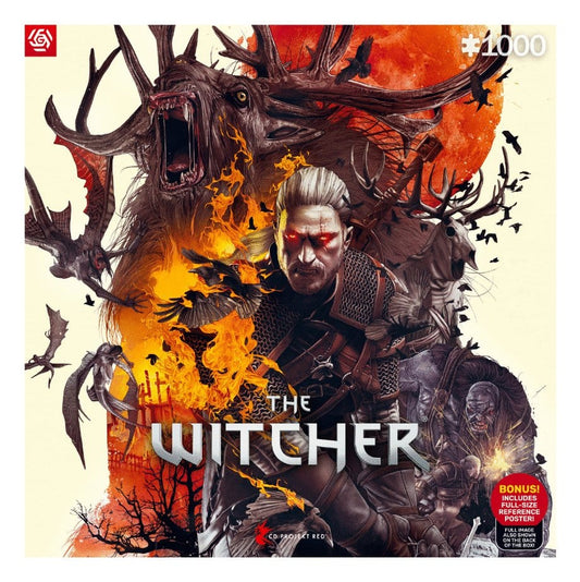The Witcher Puzzle Monsters (1000 Teile) - Versand: 7 Tage nach Bestellung