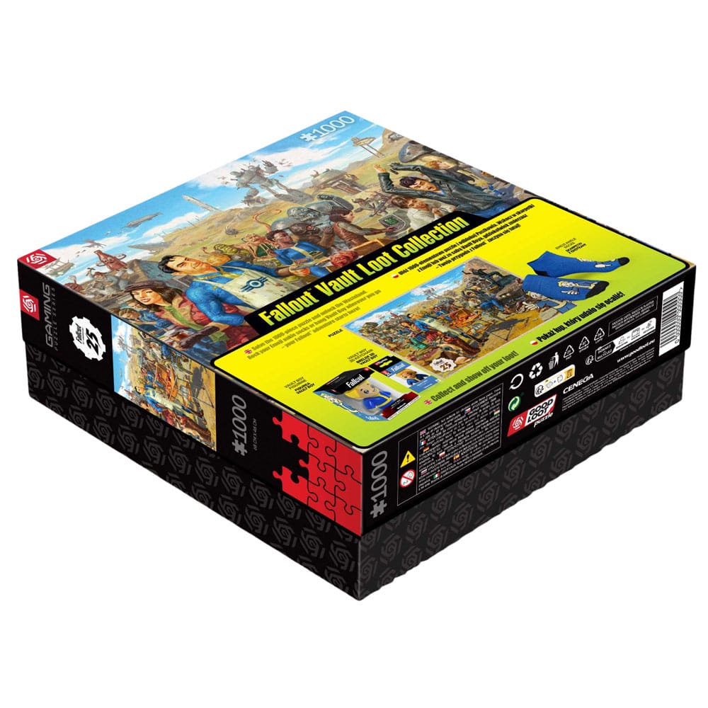 Fallout Geschenkset Fallout Vault Loot Collection (Puzzle, Socken, Figur & Schlüsselanhänger) - Versand: 7 Tage nach Bestellung