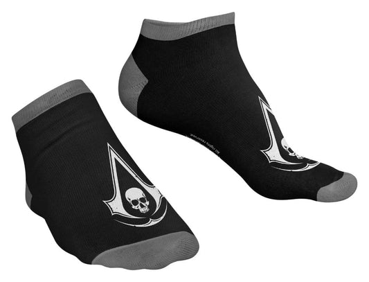 Assassin's Creed Black Flag Resynced Socken Crest Ankle - Versand: 7 Tage nach Bestellung