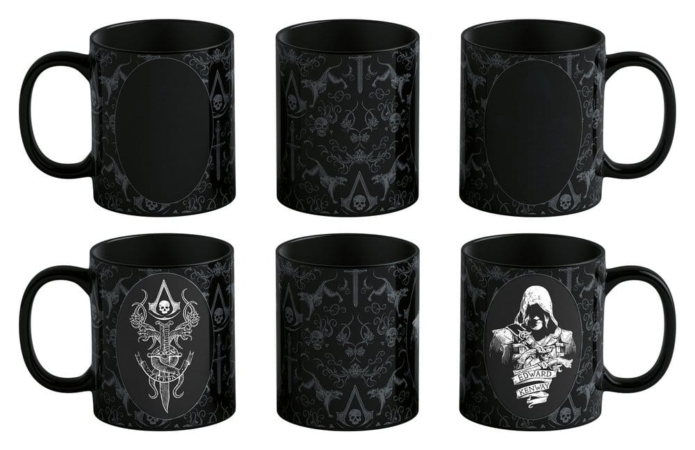 Assassin's Creed Black Flag Resynced Tasse mit Thermoeffekt Edward Kenway 480 ml - Preorder - ETA: 25.09.2026