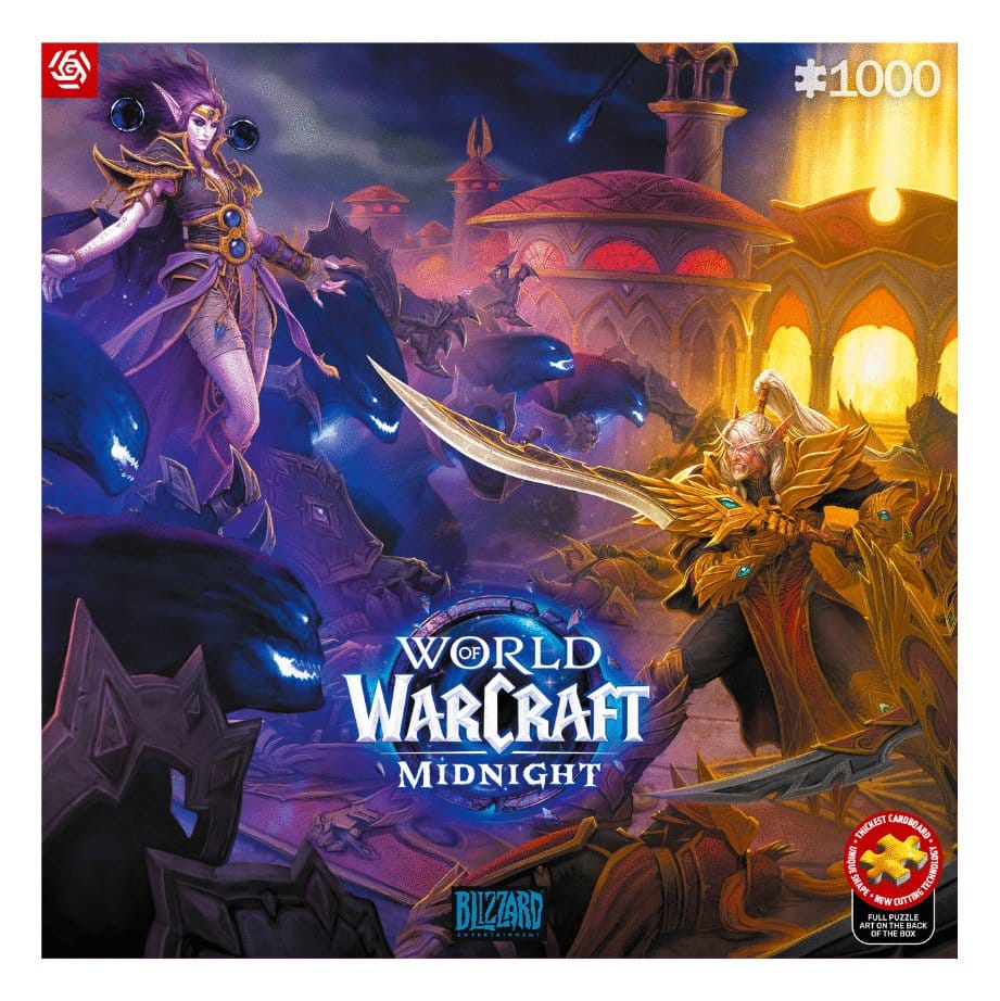 World of Warcraft Puzzle Midnight Against the Void (1000 Teile) - Versand: 7 Tage nach Bestellung