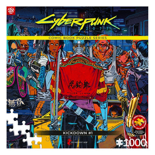 Cyberpunk 2077 Puzzle Kickdown (1000 Teile) - Preorder - ETA: 27.07.2026