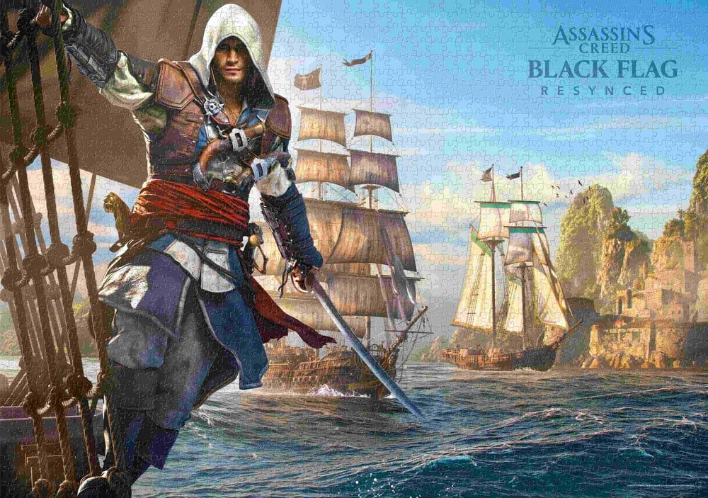 Assassin's Creed Black Flag Resynced Puzzle (1000 Teile) - Preorder - ETA: 25.09.2026