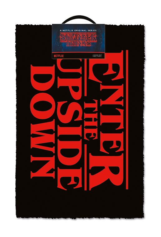 Stranger Things Fußmatte Enter The Upside Down 40 x 60 cm  - Preorder - ETA: 20.09.2025