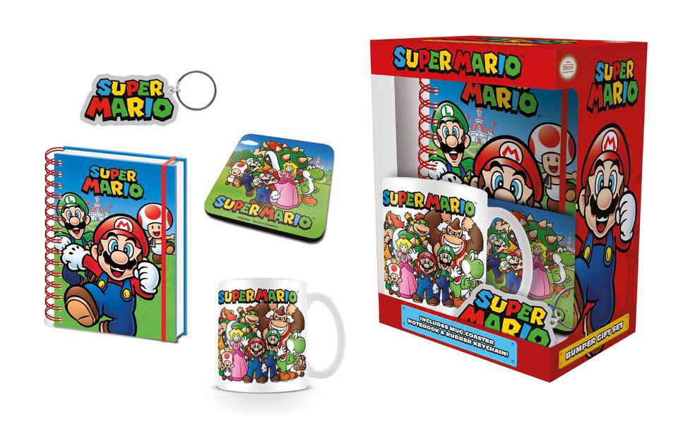 Super Mario Premium Geschenkbox   - Versand: 7 Tage nach Bestellung
